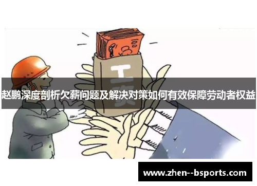 赵鹏深度剖析欠薪问题及解决对策如何有效保障劳动者权益